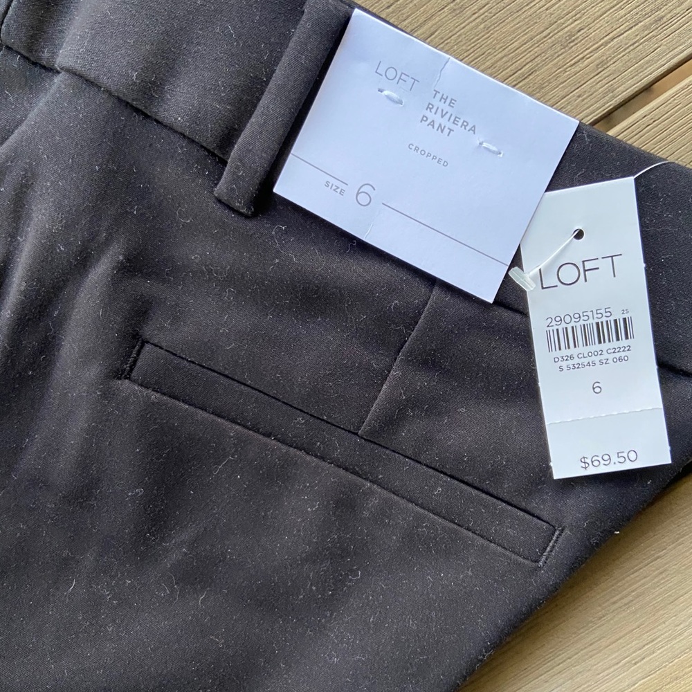 Cropped Riviera Pant from Loft BNWT!